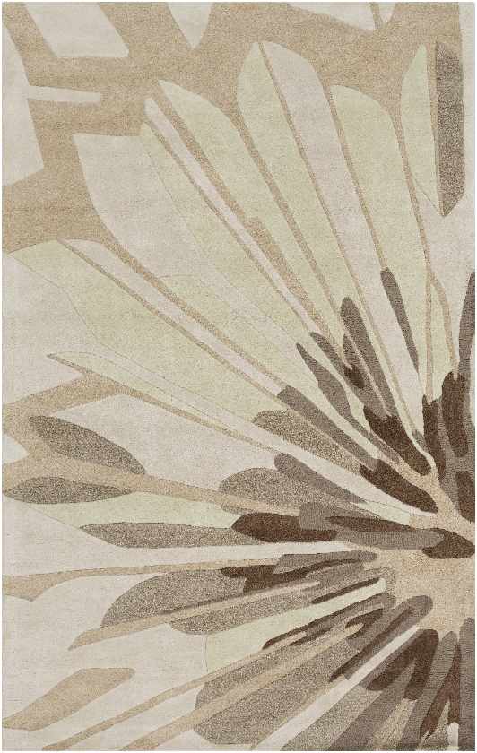 Platte Modern Oyster Gray/Brown Area Rug