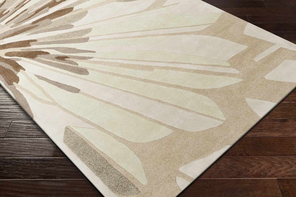 Platte Modern Oyster Gray/Brown Area Rug