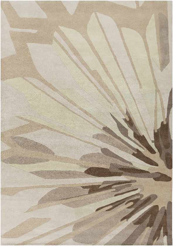 Platte Modern Oyster Gray/Brown Area Rug