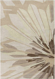 Platte Modern Oyster Gray/Brown Area Rug