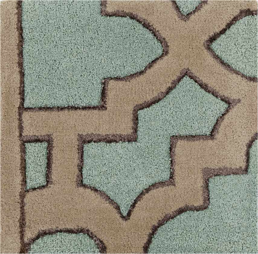Kinglea Transitional Teal/Light Brown Area Rug