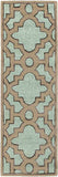 Kinglea Transitional Teal/Light Brown Area Rug