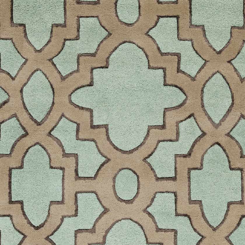 Kinglea Transitional Teal/Light Brown Area Rug