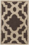 Squemo Transitional Dark Chocolate Area Rug
