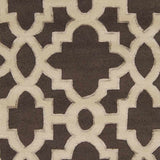 Squemo Transitional Dark Chocolate Area Rug