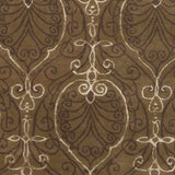 Borsecos Transitional Dark Brown Area Rug