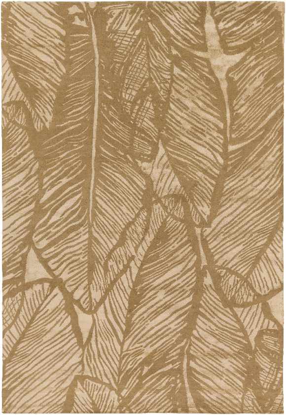 Saultcle Modern Blue/Brown/Yellow Area Rug