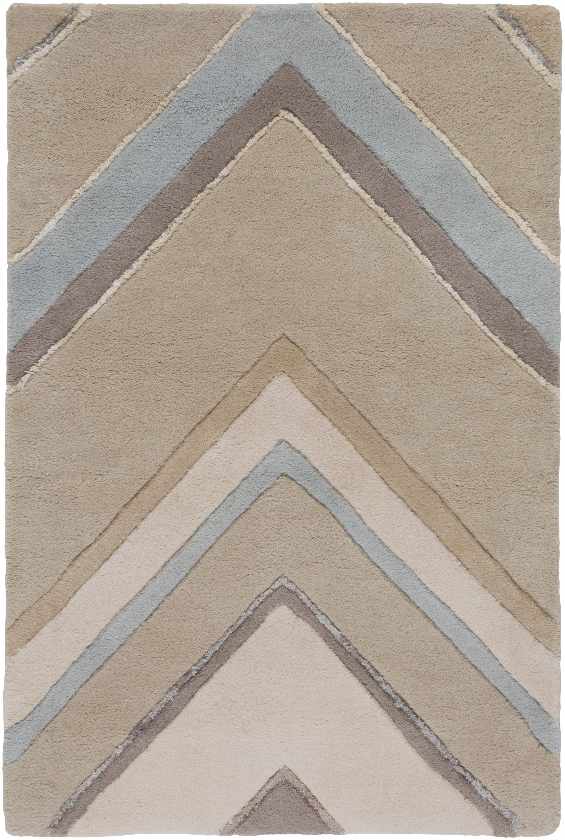 Passnga Modern Beige/Taupe Area Rug