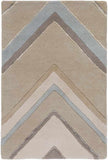 Passnga Modern Beige/Taupe Area Rug