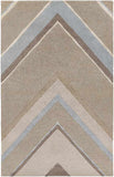 Passnga Modern Beige/Taupe Area Rug