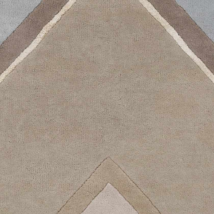 Passnga Modern Beige/Taupe Area Rug