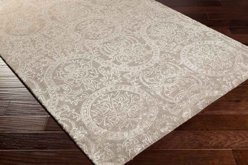 Toches Transitional Beige/Brown Area Rug