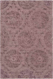 Waynether Modern Purple Area Rug