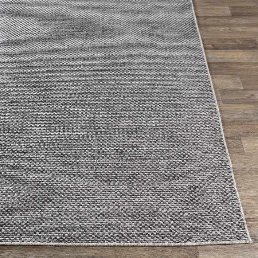 West Solid and Border Area Rug