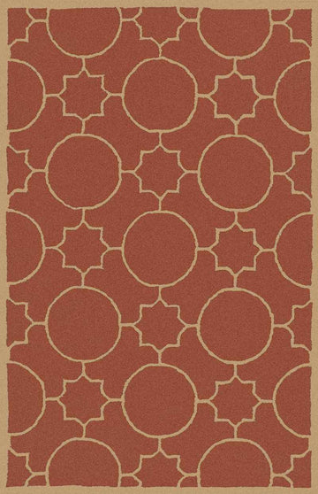 Wilbeth Wheat Modern Area Rug