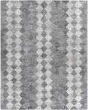 Higrayl Bohemian/Global Charcoal Area Rug