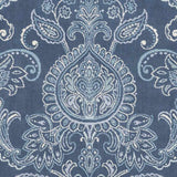 Grantsnor Transitional Navy/Aqua Area Rug