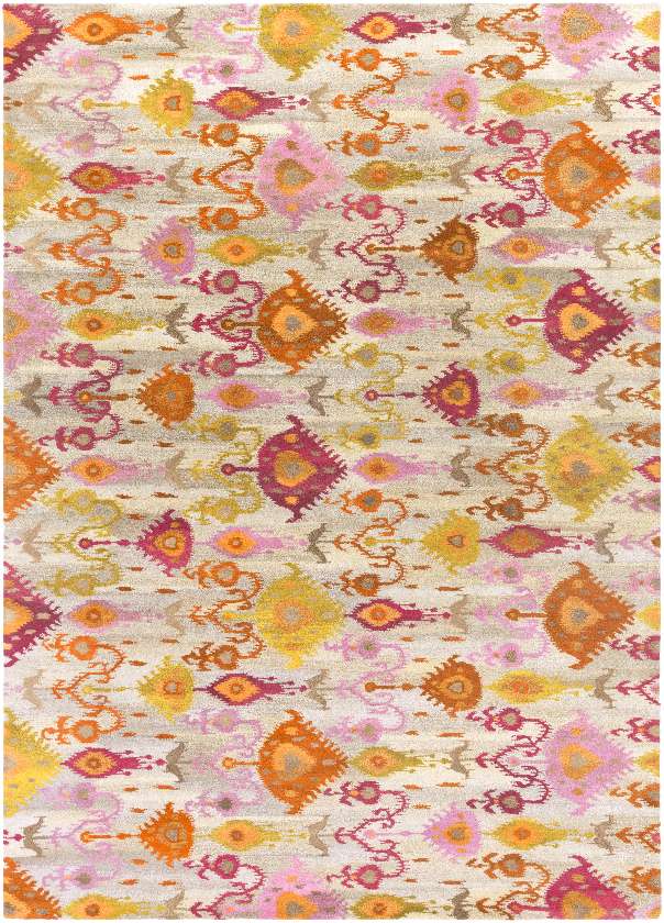 Kmulgan Bohemian/Global Burnt Orange Area Rug