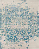 Ceboys Traditional Blue/Gray Area Rug