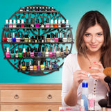 Constance Wall Mount Tree Nail Polish Cosmetic Organizer