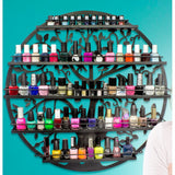 Constance Wall Mount Tree Nail Polish Cosmetic Organizer