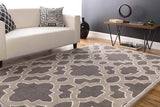 Aveyron 8x11 Transitional Brown Area Rug Carpet for Living Room Bedroom or Kitchen (8' x 11')