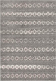 Tietjerk 8x10 Bohemian Gray Area Rug Carpet for Living Room Bedroom or Kitchen (7'10" x 10'3")