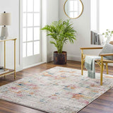 Leende Modern Cream Area Rug Carpet for Living Room Bedroom or Kitchen