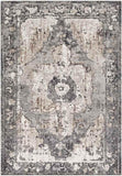 Bowen 10x14 Traditional Gray Area Rug Carpet for Living Room Bedroom or Kitchen (10' x 13'11")