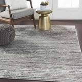 Delisle 3x7 Transitional Gray Area Rug Carpet for Living Room Bedroom or Kitchen (2'7" x 7'3")