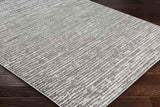 Delisle 3x7 Transitional Gray Area Rug Carpet for Living Room Bedroom or Kitchen (2'7" x 7'3")