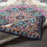 Outlook 9x13 Traditional Pink Area Rug Carpet for Living Room Bedroom or Kitchen (8'10" x 12'10")