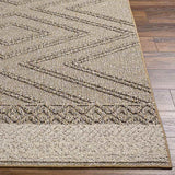 Eastorange 5x7 Outdoor Brown Area Rug Carpet for Living Room Bedroom or Kitchen (5'3" x 7')