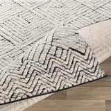 Gement 5x7 Bohemian Gray Area Rug Carpet for Living Room Bedroom or Kitchen (5'3" x 7'3")