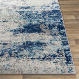 Boteburen 5x7 Modern Blue Area Rug Carpet for Living Room Bedroom or Kitchen (5'3" x 7'3")