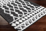 Booth Shag Area Rug Carpet for Living Room Bedroom or Kitchen