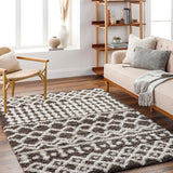 Carter Shag Area Rug Carpet for Living Room Bedroom or Kitchen