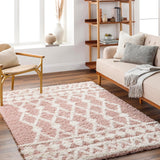 Booth Shag Area Rug Carpet for Living Room Bedroom or Kitchen