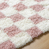 Bondurant Shag Area Rug for Living Room Bedroom or Kitchen