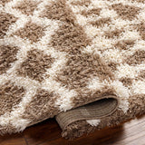 Carter Shag Area Rug Carpet for Living Room Bedroom or Kitchen