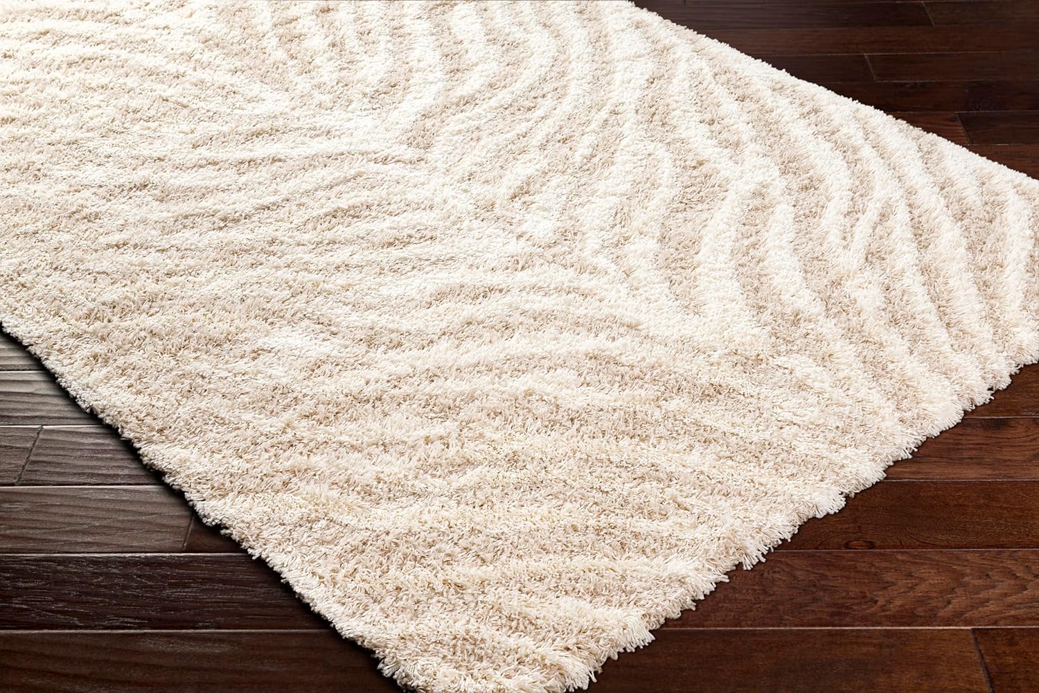 Boomer 5x7 Shag Gray Area Rug Carpet for Living Room Bedroom or Kitchen (5'3" x 7'3")