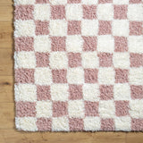 Bondurant Shag Area Rug for Living Room Bedroom or Kitchen