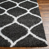 Blockton 5x7 Shag Beige Area Rug Carpet for Living Room Bedroom or Kitchen (5'3" x 7'3")