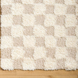 Bondurant Shag Area Rug for Living Room Bedroom or Kitchen