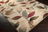 Nolan Transitional Brown Area Rug Carpet for Living Room Bedroom or Kitchen