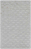 Vendee Solid and Border Gray Area Rug Carpet for Living Room Bedroom or Kitchen