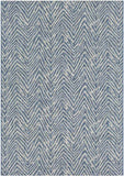 Keels Outdoor Blue Area Rug Carpet for Living Room Bedroom or Kitchen