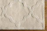 Ermont Solid and Border Area Rug Carpet for Living Room Bedroom or Kitchen