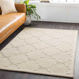 Ermont Solid and Border Area Rug Carpet for Living Room Bedroom or Kitchen