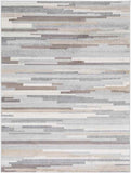 Orvelte Modern Gray Area Rug Carpet for Living Room Bedroom or Kitchen